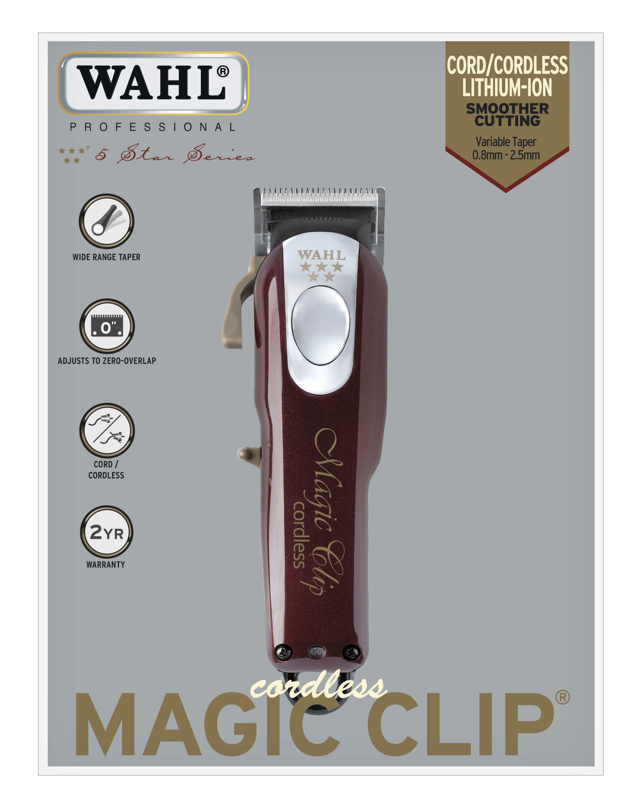 Cordless Magic Clip ™  Tondeuse de coupe - Markus Paris revendeur