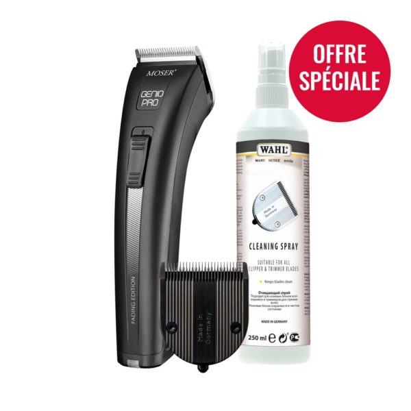 GENIO PRO Fading Edition | Diamond Blade Tondeuse de coupe professionnelle avec batterie de rechange