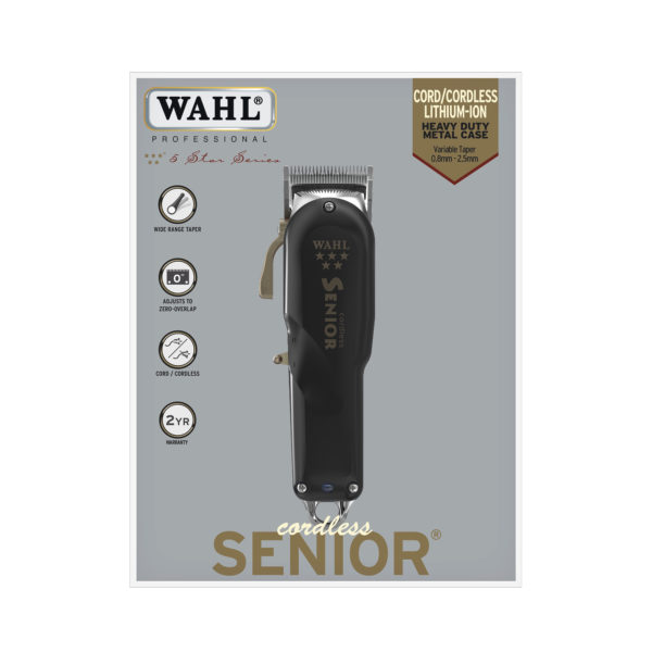 Cordless Senior ™ | Tondeuse de coupe professionnelle avec/sans fil – Image 2